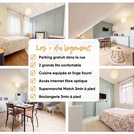 Apartment Duplex 4 Pers - 2 Chambres - Parking Gratuit *