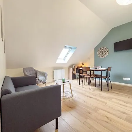 Apartment Duplex 4 Pers - 2 Chambres - Parking Gratuit Amiens