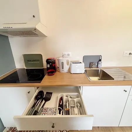 Apartment Duplex 4 Pers - 2 Chambres - Parking Gratuit